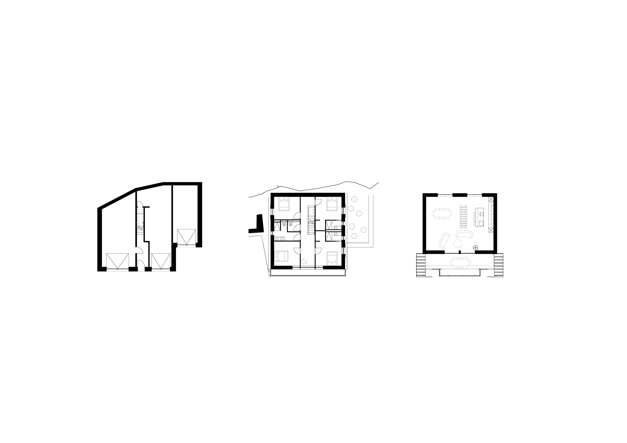Rénovation d'une grange en habitation (3 appartements) 